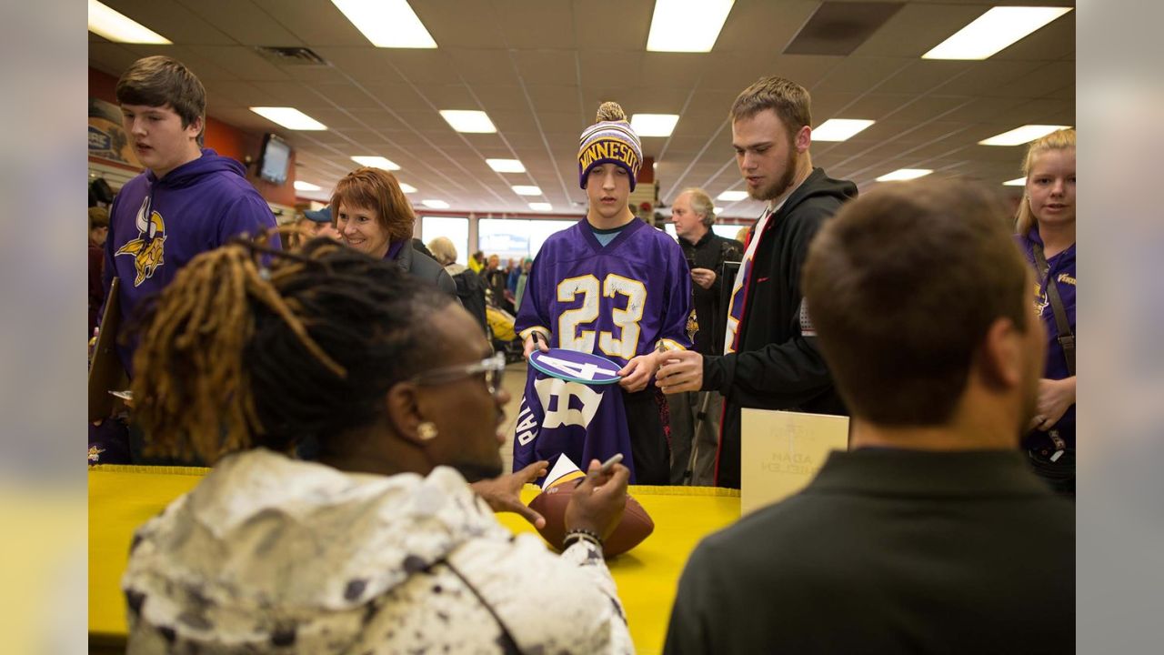 Teen Battling Cancer Inspires Vikings Stefon Diggs, Adam Thielen