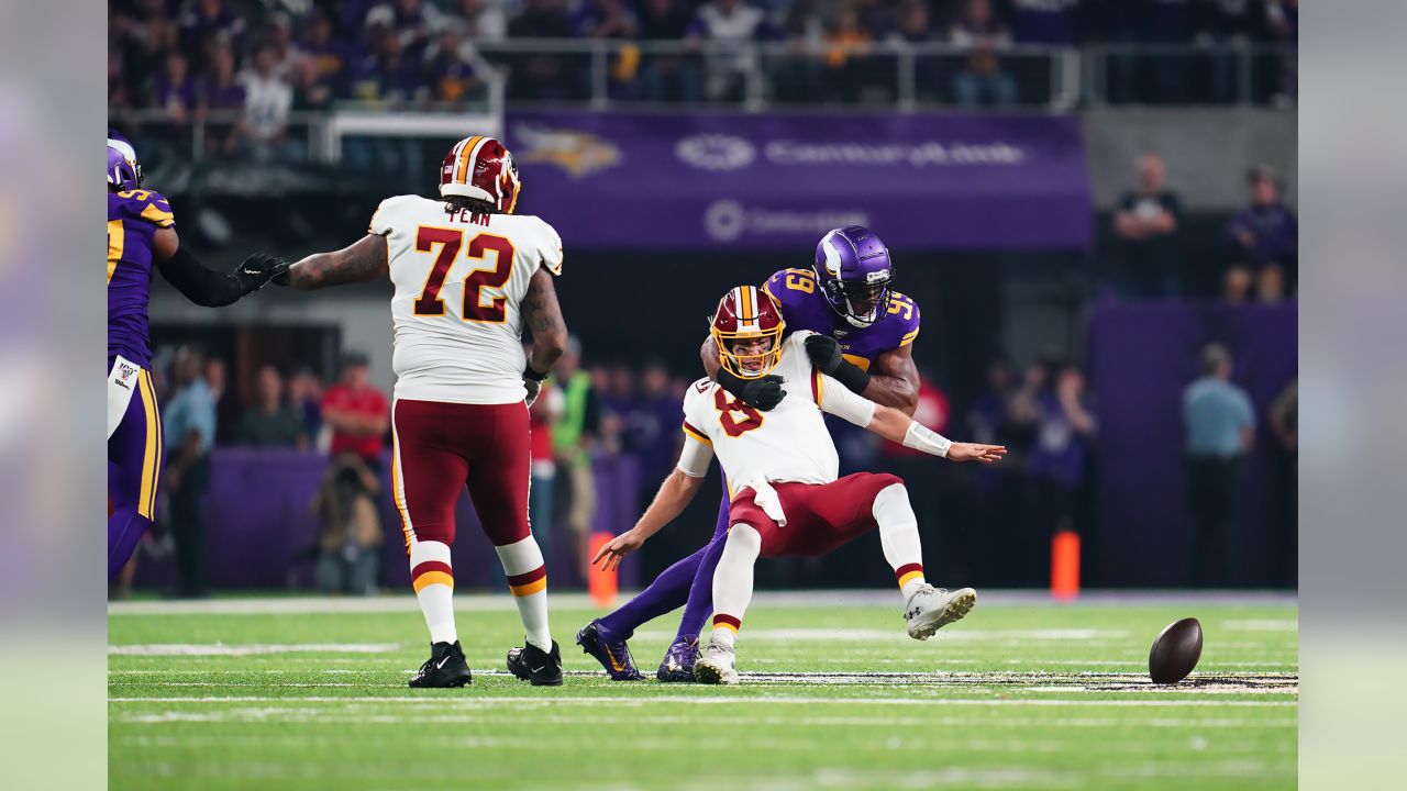 Redskins at Vikings final score, takeaways: Dwayne Haskins replaces Keenum,  Minnesota's defense takes over 