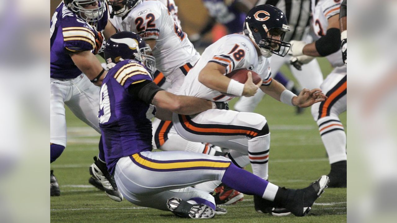 Vikings stagger their way past bumbling, fumbling Bears for needed