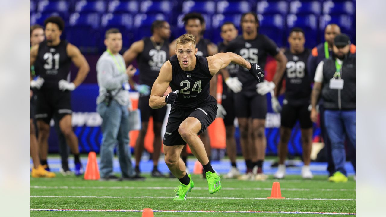 Quarterback Brock Purdy runs official 4.84-second 40-yard dash at 2022  combine