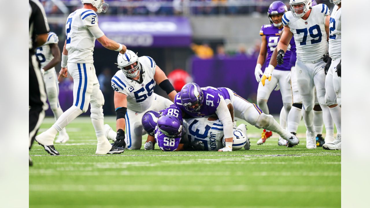 Yes, the Vikings defense was more aggressive despite all those Colts points