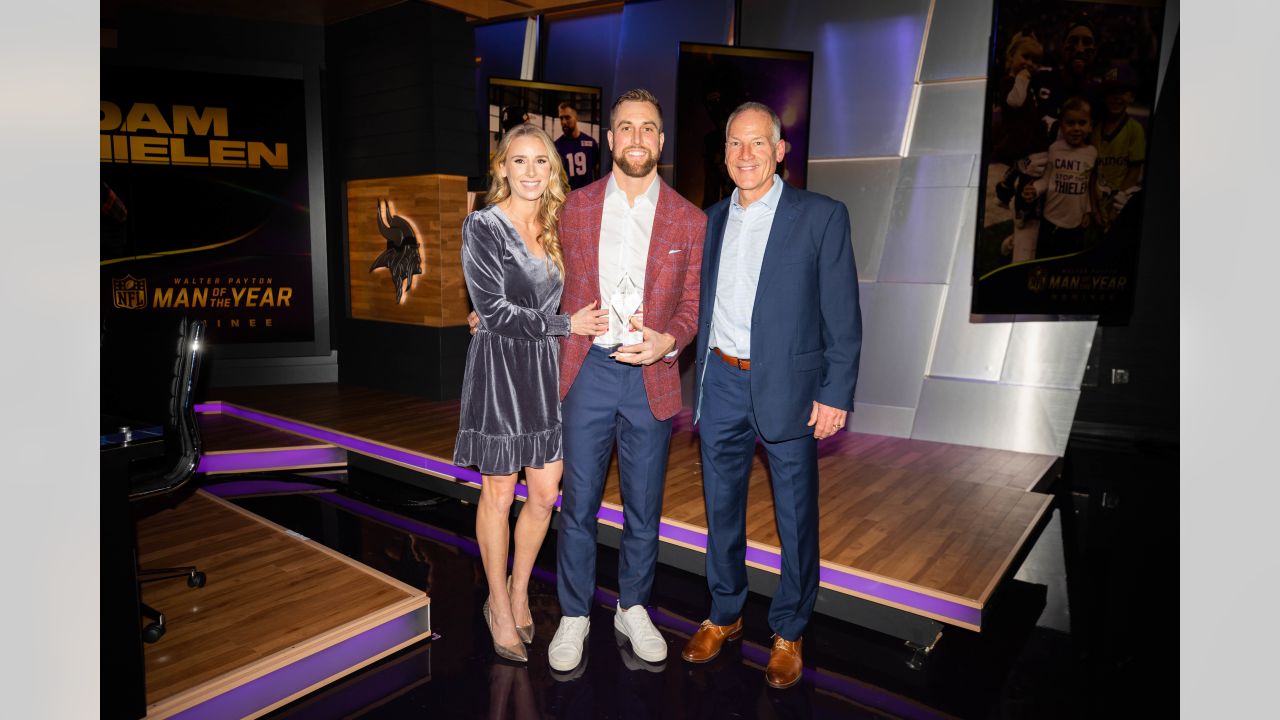 Vikings' Adam Thielen Up for Walter Peyton Man of the Year