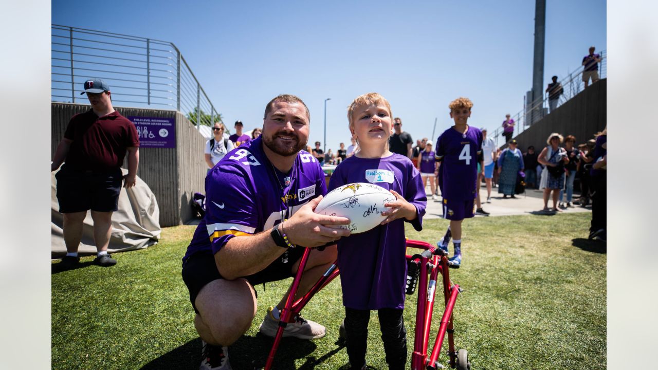 Vikings practice squad player Sokol promotes Hopkinton-based charity