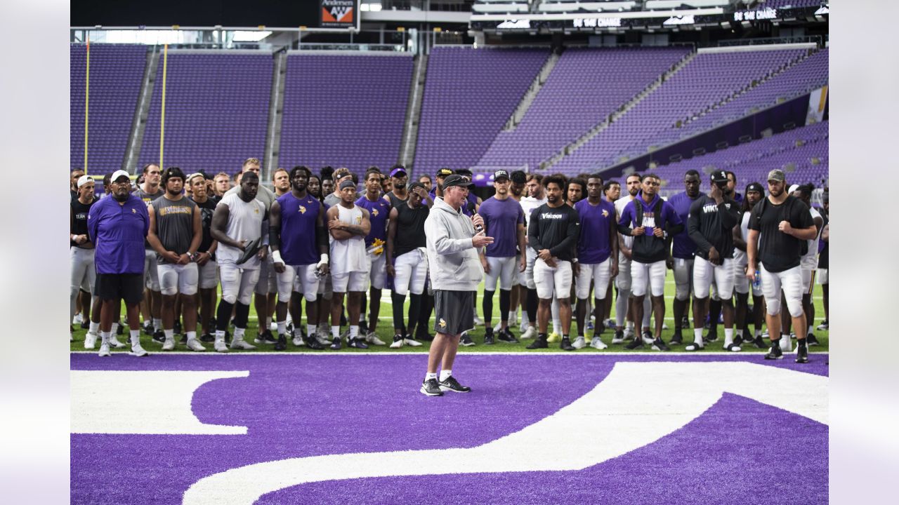 Vikings enjoy first practice in U.S. Bank Stadium - The Dickinson Press