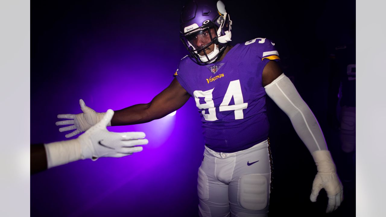 Vikings' Michael Pierce will give Everson Griffen his 97 jersey if