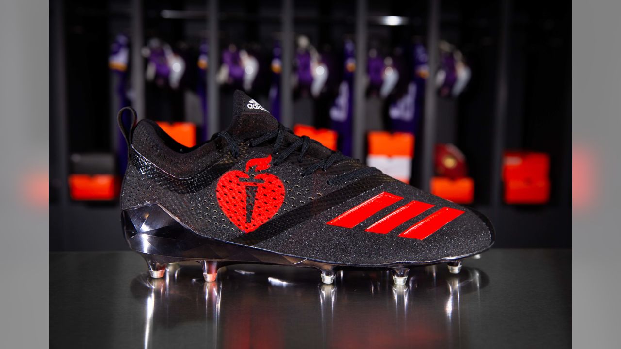 A day in these custom Vikings cleats is far from ordinary