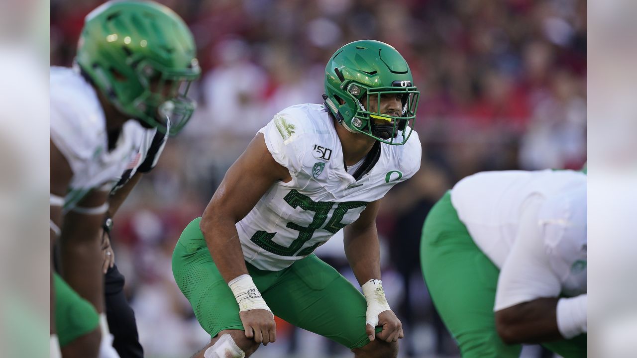 Oregon Ducks linebacker Troy Dye selected by Minnesota Vikings in