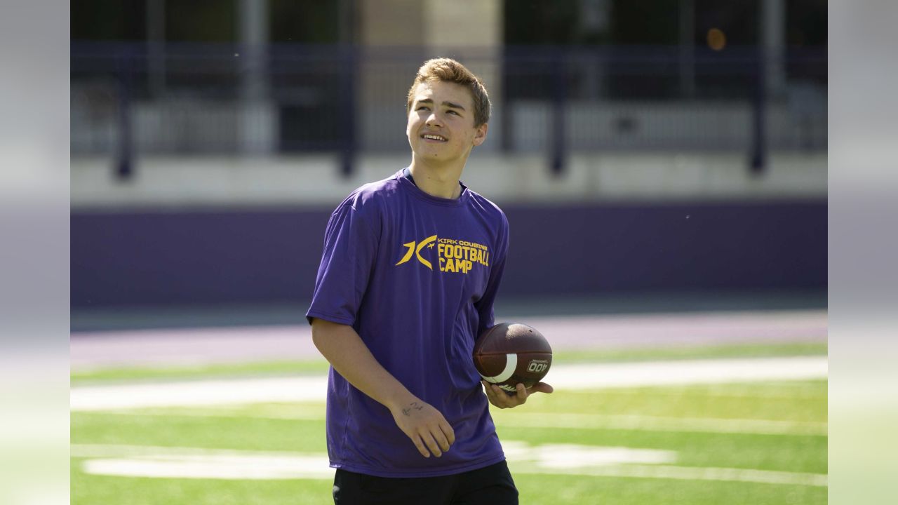 Photos: Kirk Cousins holds 7th annual football camp at Hope