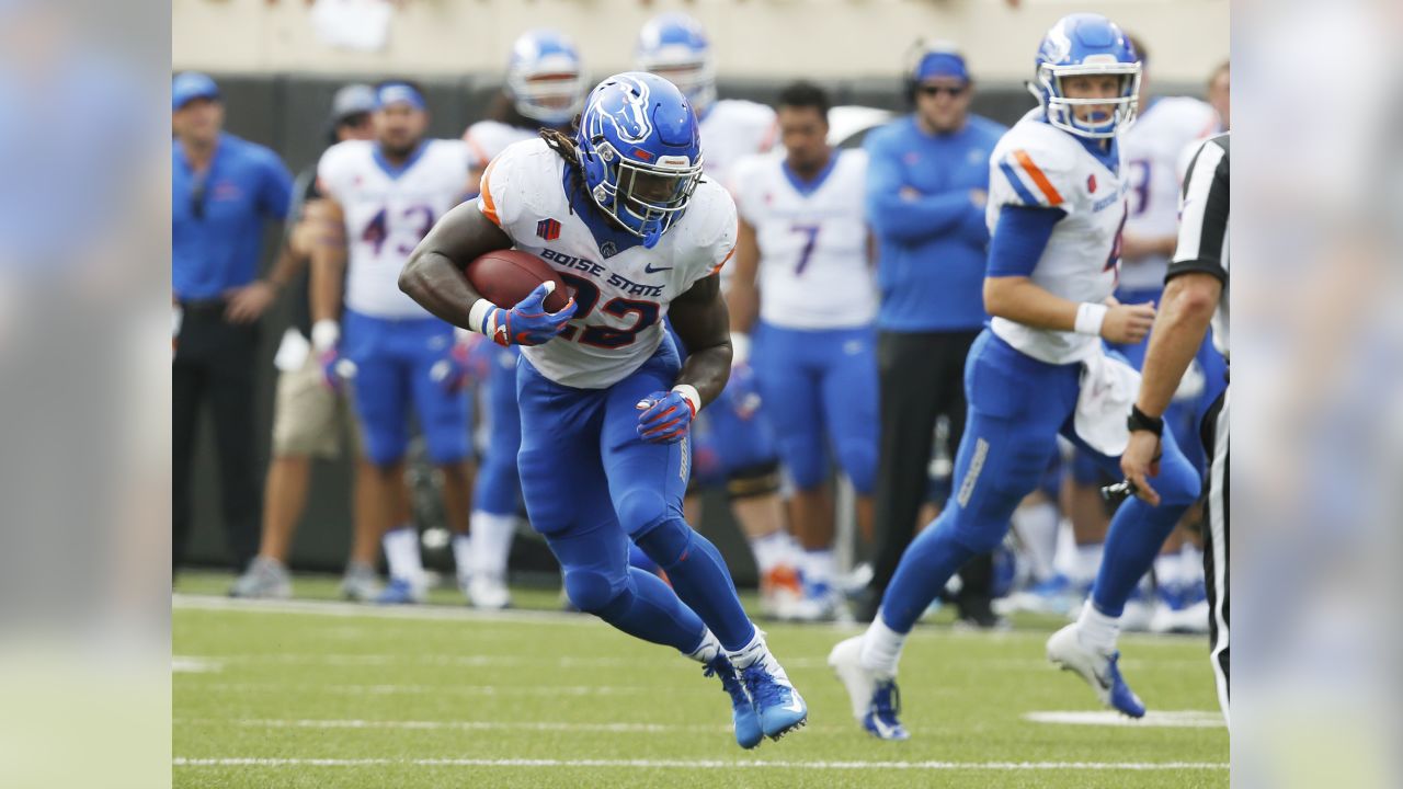 Alexander Mattison (Boise State RB #22) Vs. Fresno State 2018 