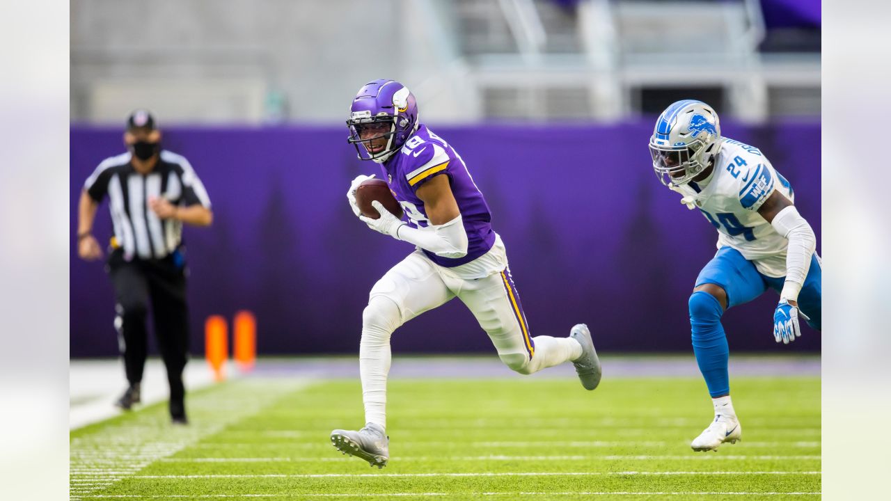 Source Ready to Ship Justin Jefferson Purple Color Rush Best