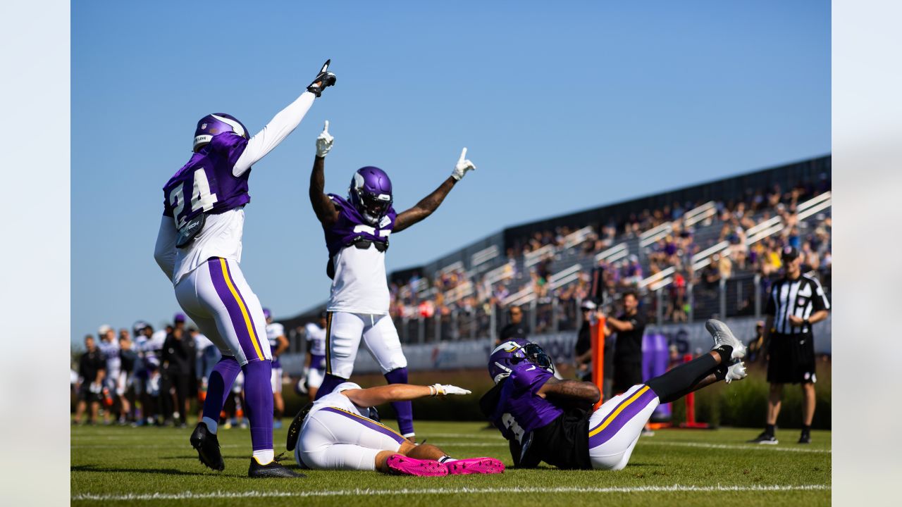 Minnesota Vikings kicker Greg Joseph drills 45-yard field goal