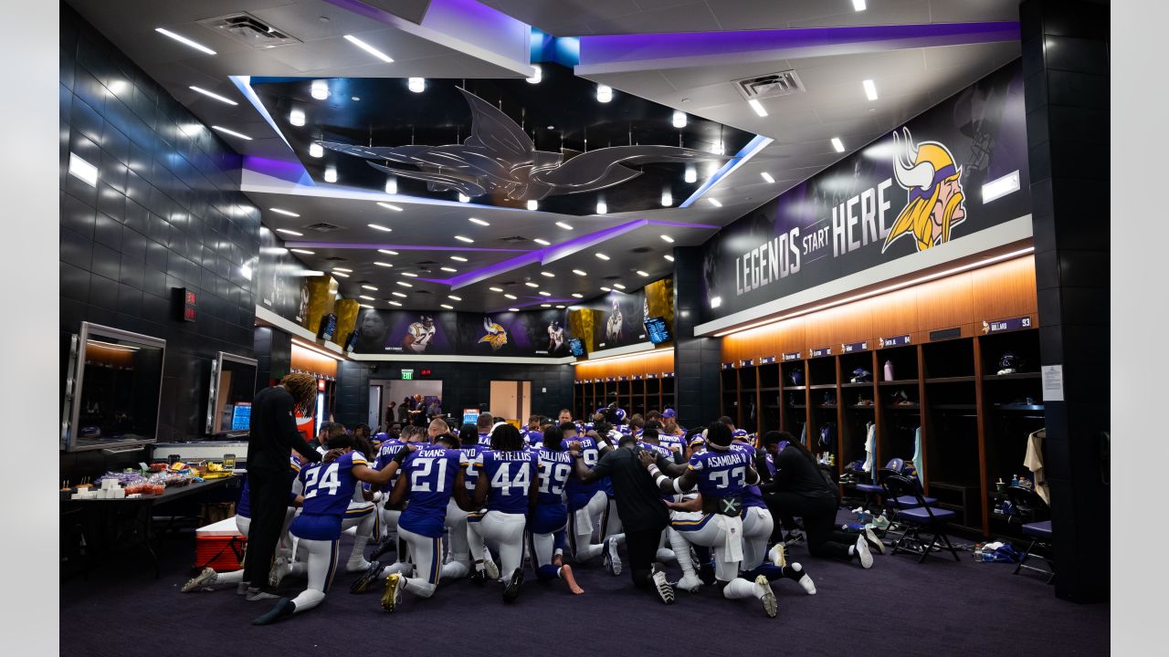 Media tour of the Vikings brand new headquarters