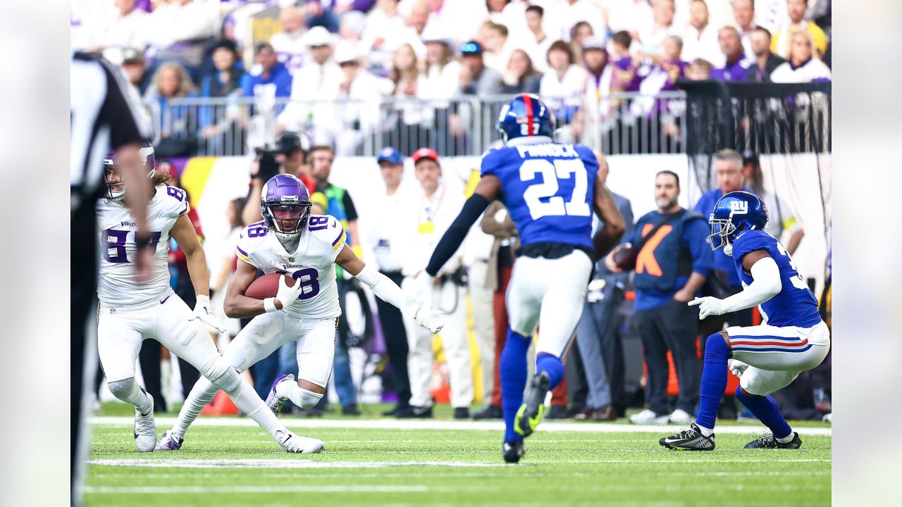 Greg Joseph's 61-yard field goal as time expires lifts Vikings over Giants  27-24