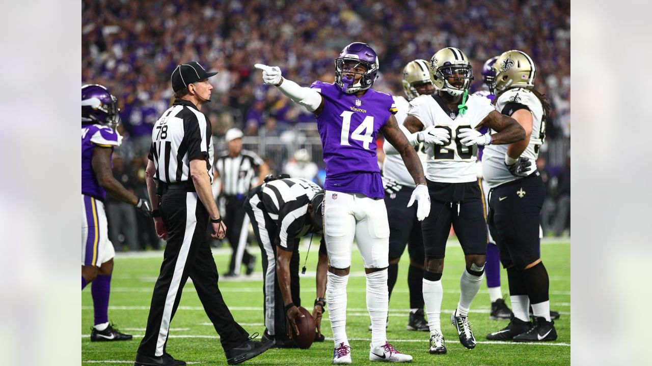 Vikings stun Saints, 29-24, with 61-yard touchdown on last play - CBS News