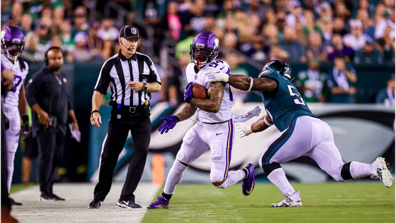 Minnesota Vikings safety Harrison Smith (22) during an NFL football game  against the Philadelphia Eagles, Thursday, Sep. 14, 2023, in Philadelphia.  (AP Photo/Rich Schultz Stock Photo - Alamy