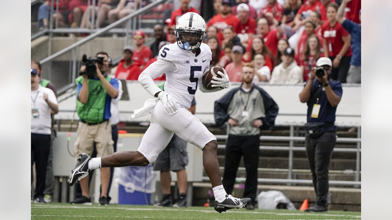 You're built for this:' Penn State's KJ Hamler lowers a shoulder on  Michigan – The Morning Call