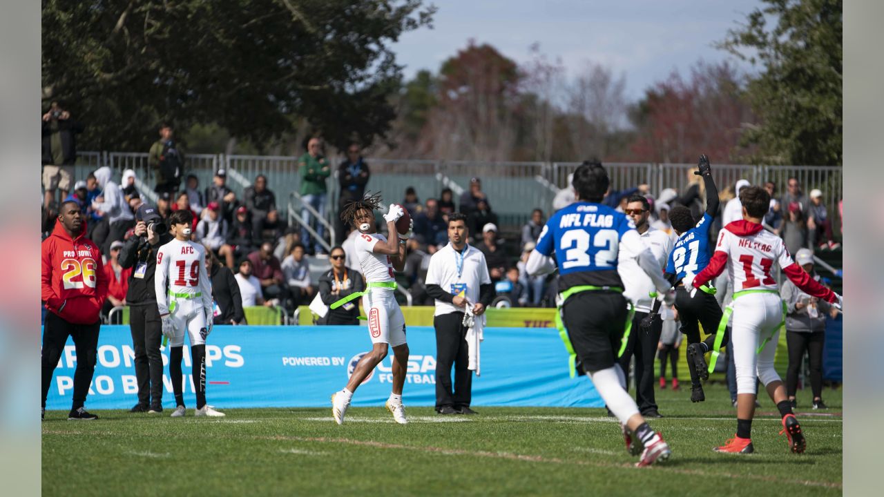 Flag Football Highlights from NFL FLAG at the 2019 Pro Bowl 