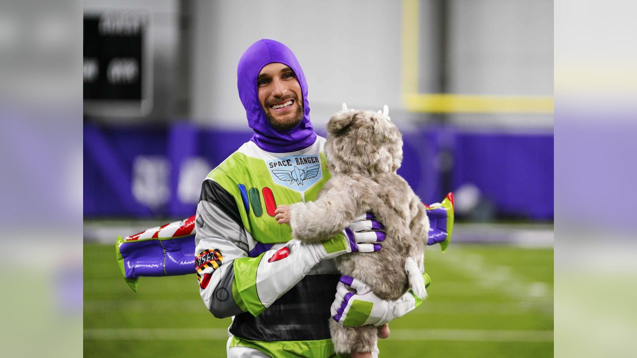 Kirk Cousins Purple Suit