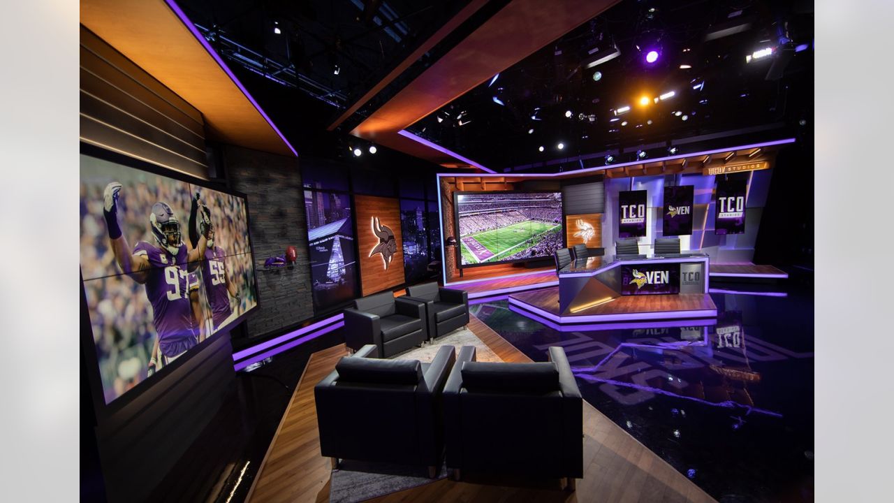 Minnesota Vikings show off TCO Studios for team TV content