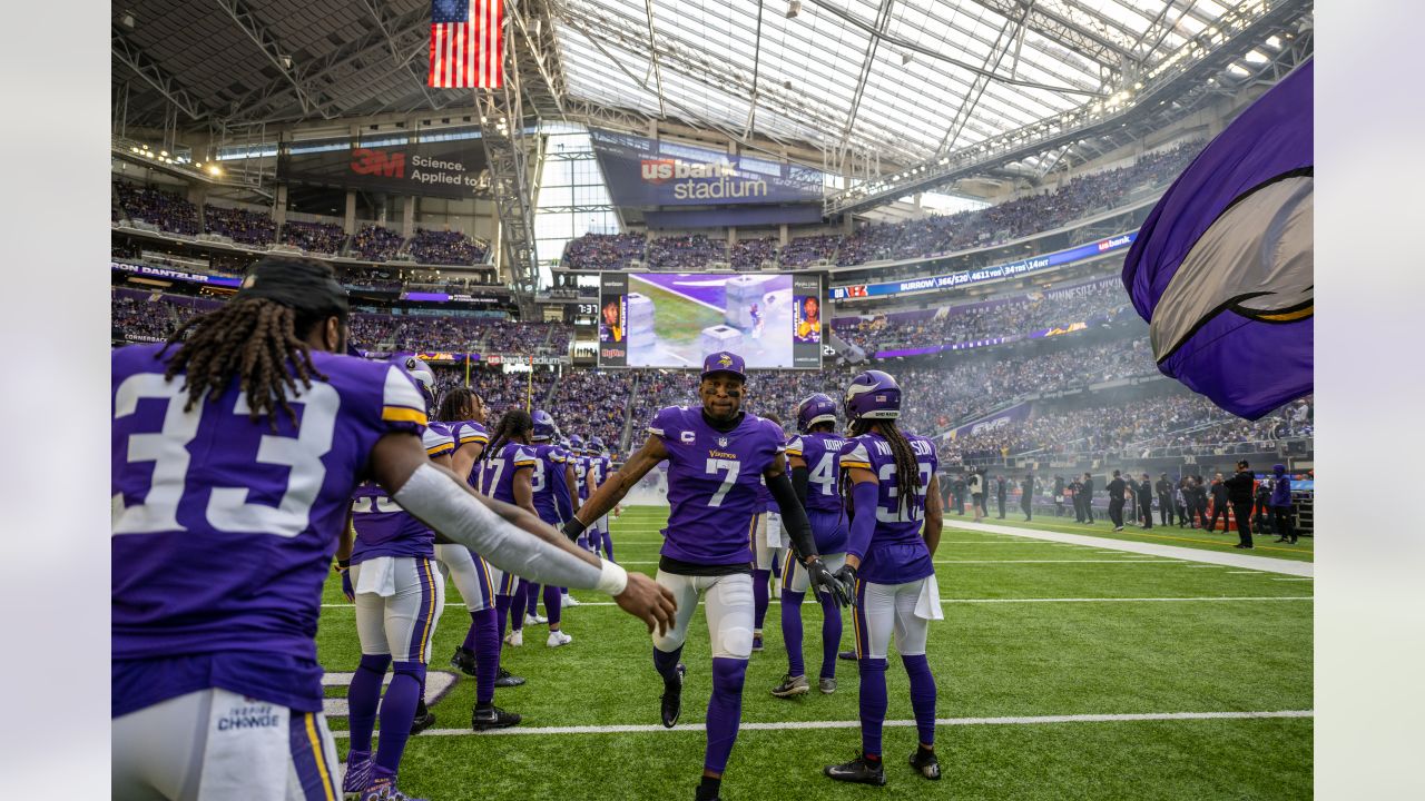 Minnesota Vikings cornerback Patrick Peterson (7) in action during an NFL  football game against the Chicago Bears, Sunday, Jan. 9, 2022 in  Minneapolis. Minnesota won 31-17. (AP Photo/Stacy Bengs Stock Photo - Alamy