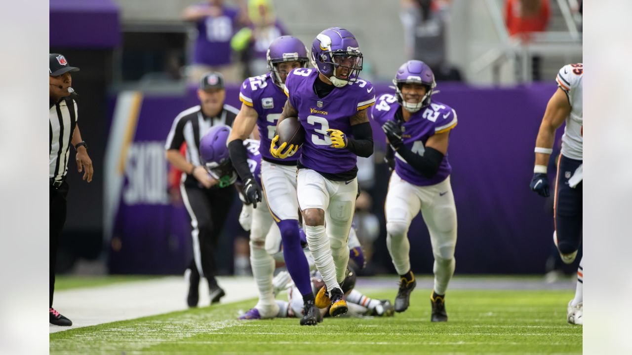 Minnesota Vikings cornerback Kris Boyd (29) on the field during pregame  warm ups before an NFL football game against the New York Jets, Sunday,  Dec. 4, 2022 in Minneapolis. (AP Photo/Stacy Bengs