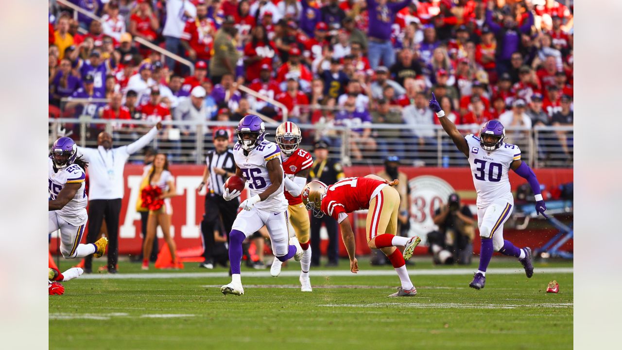 49ers beat Vikings 34-26 for 3rd straight win