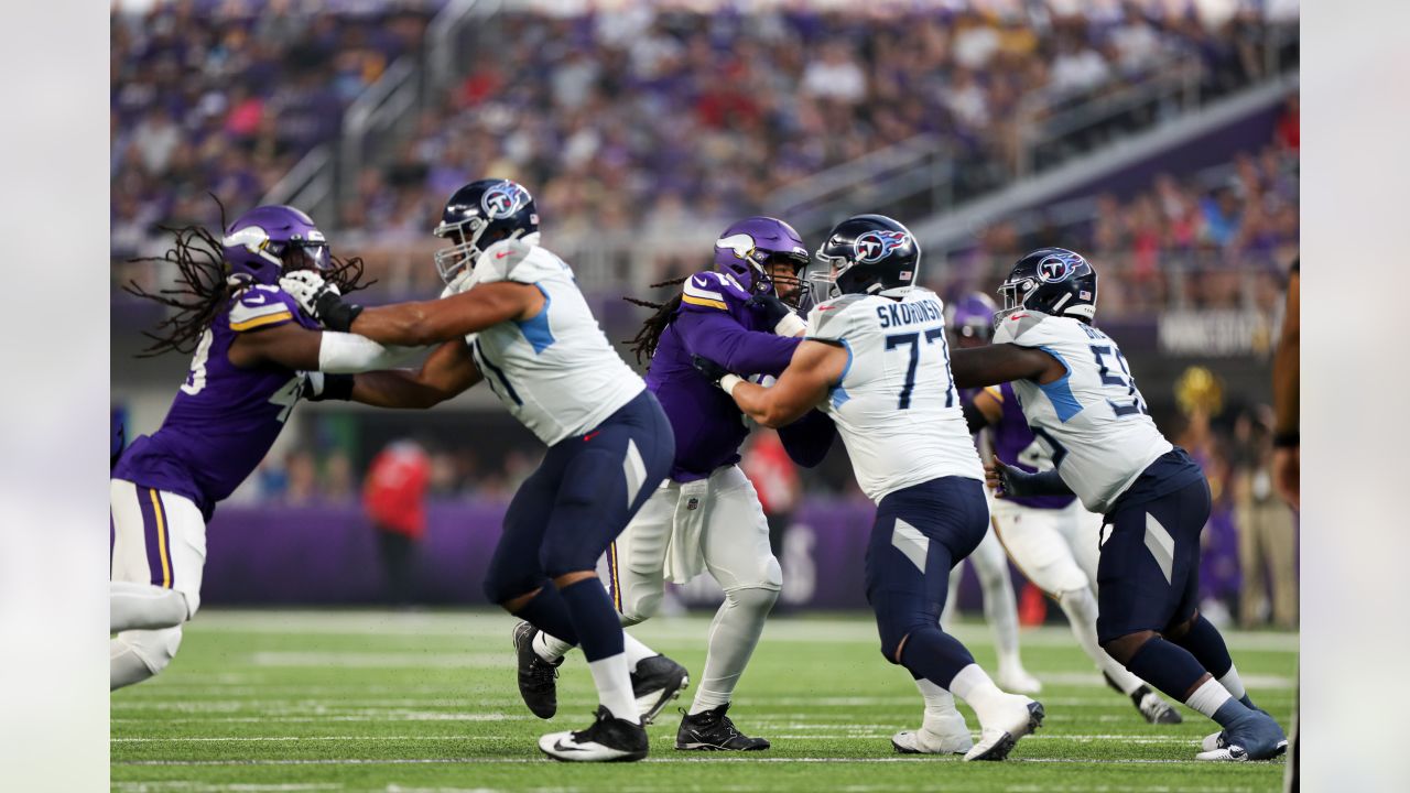 Tennessee Titans joint practice with Minnesota Vikings in NFL preseason