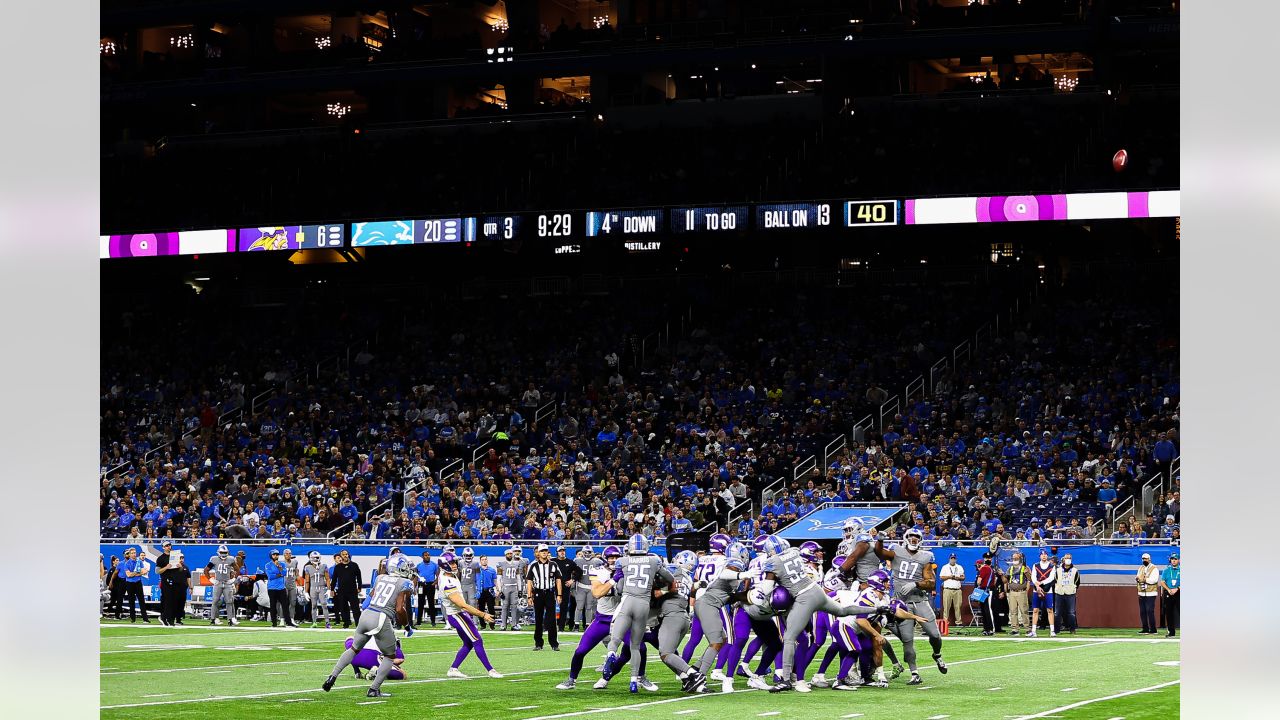 Lions score on game's final play to beat Vikings 29-27 and end