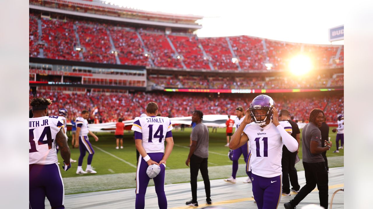 Kellen Mond's strong preseason outing for Vikings draws special audience:  his family - InForum