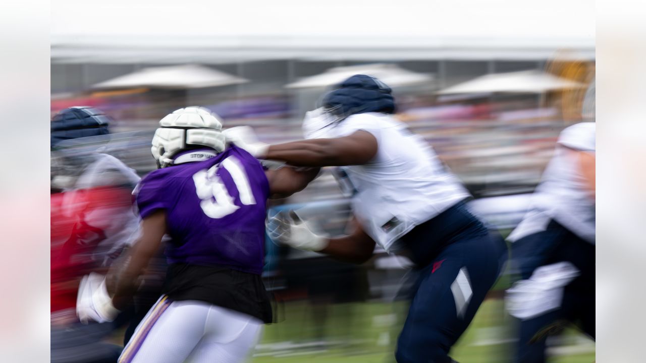 Vikings and Titans get meaningful work done amid some chippiness at joint  practices