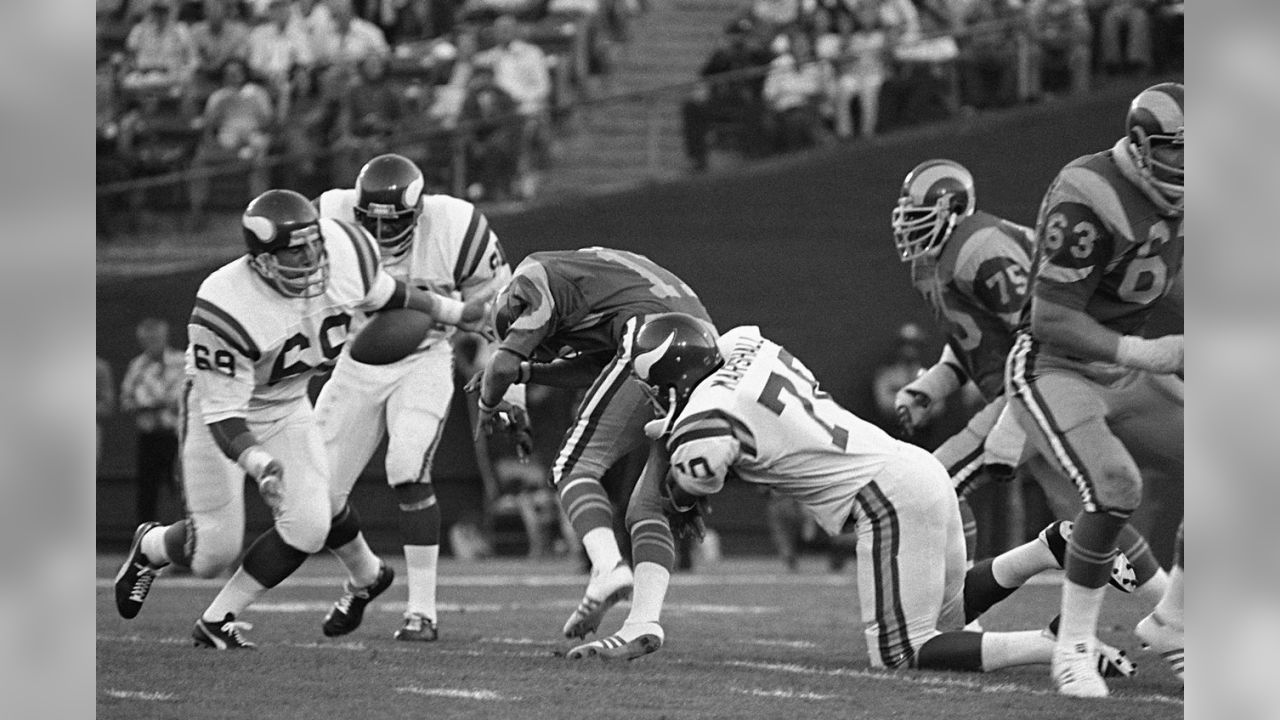 Through the Years Vikings vs. Rams