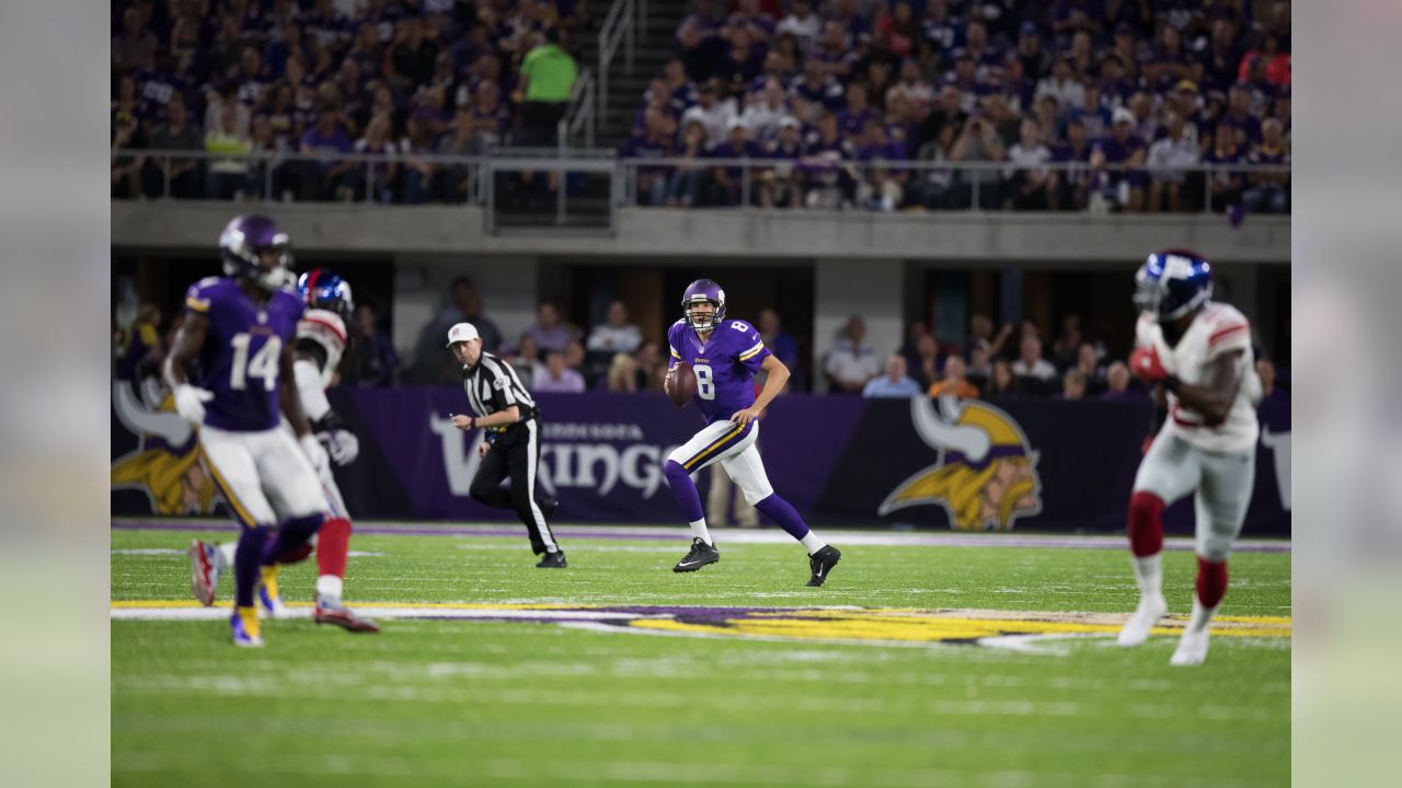 Ludacris performing during Minnesota Vikings vs. New York Giants game Sunday