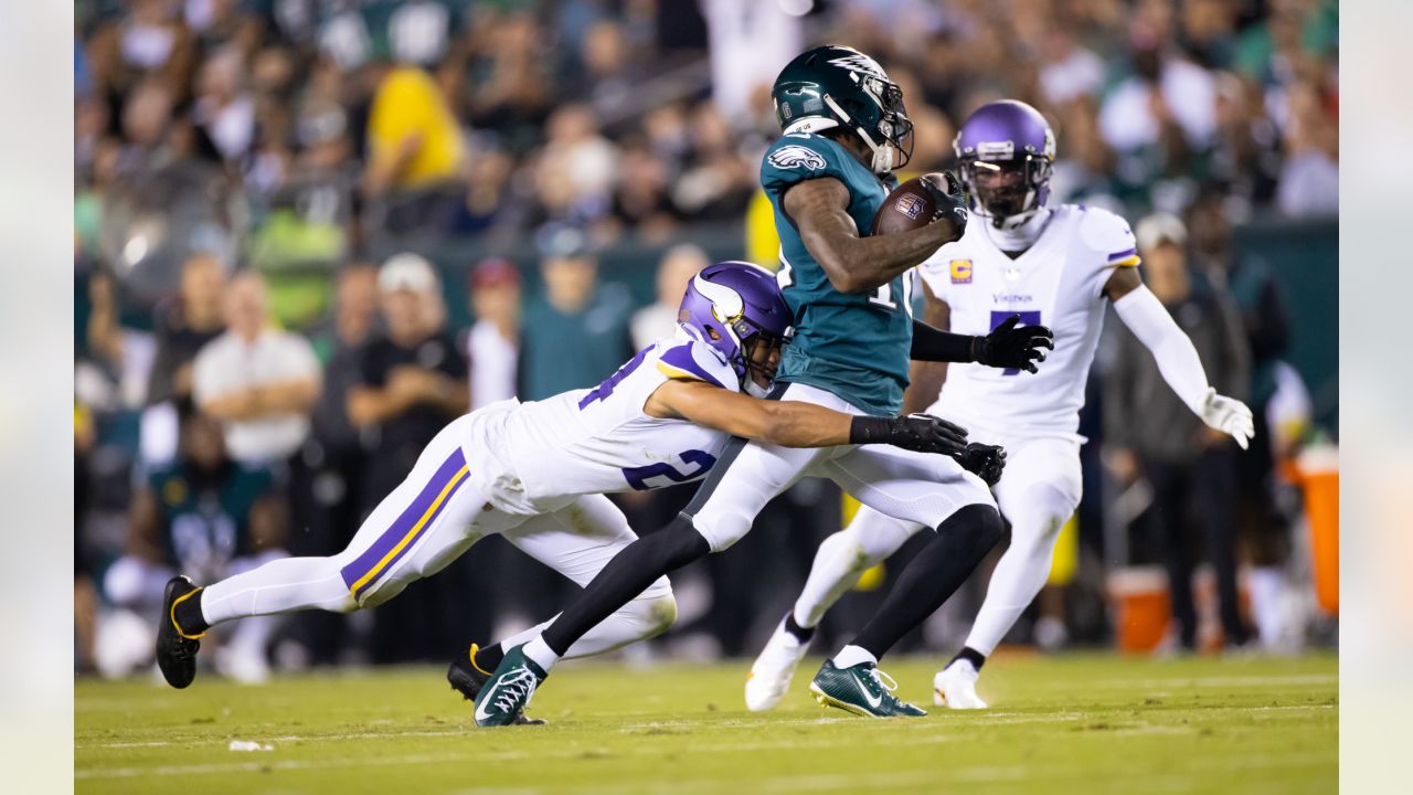 Minnesota Vikings safety Josh Metellus (44) in action during an NFL  football game against the Chicago Bears, Sunday, Jan. 9, 2022 in  Minneapolis. Minnesota won 31-17. (AP Photo/Stacy Bengs Stock Photo - Alamy