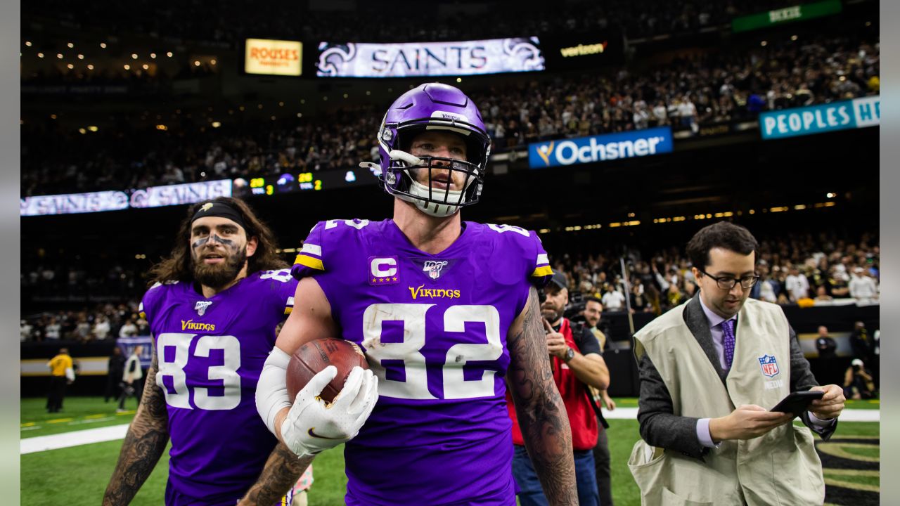 Vikings stun Saints in OT in NFC wild-card game