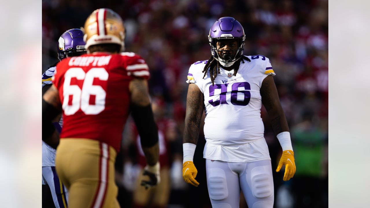 Minnesota Vikings defensive tackle Armon Watts (96) rushes against the  Dallas Cowboys during an NFL football game in Arlington, Texas, Sunday,  Nov. 10, 2019. (AP Photo/Michael Ainsworth Stock Photo - Alamy