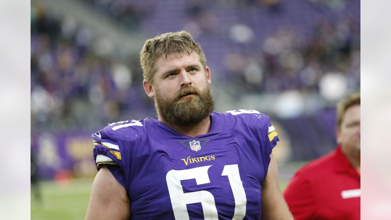 Vikings offensive lineman Joe Berger retires after 13 NFL seasons