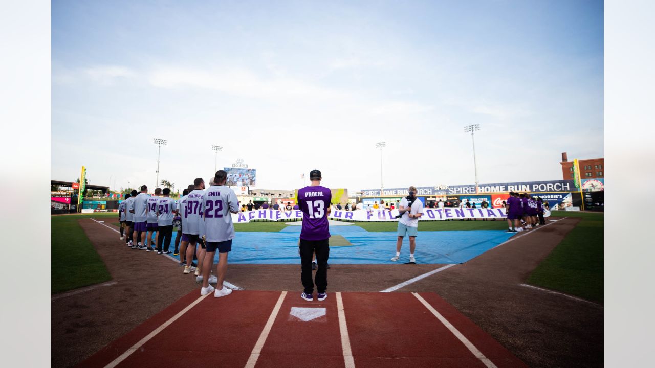 Defense Claims 2023 Thielen Foundation Softball Game