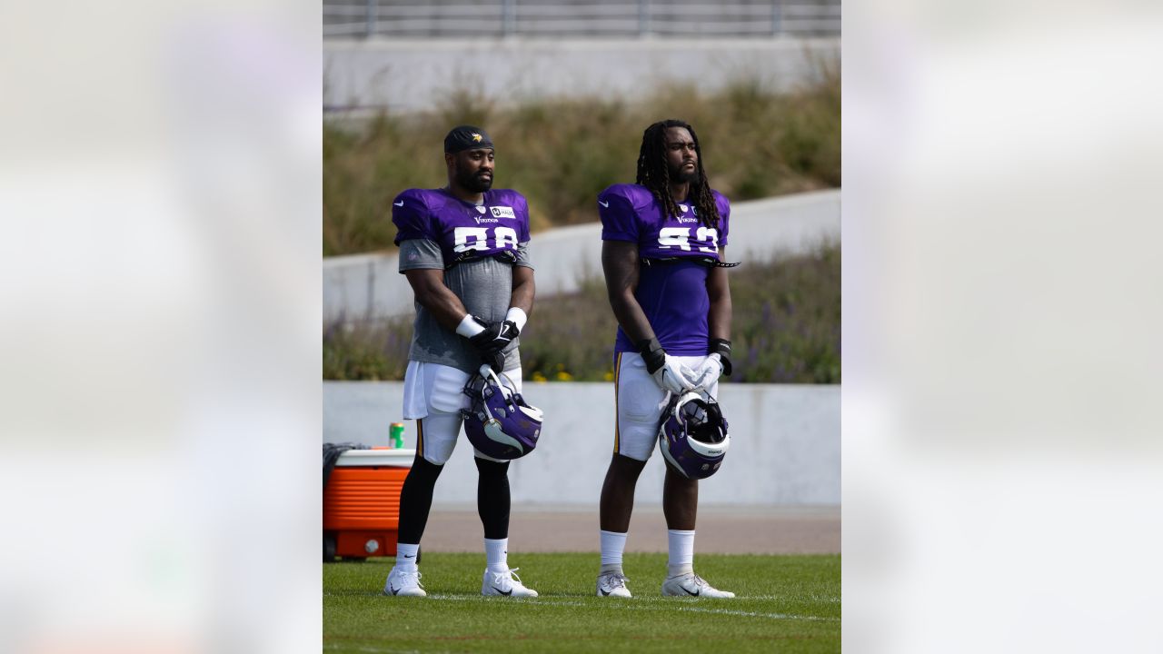 Everson Griffen Back in #97, Michael Pierce Dons #58 