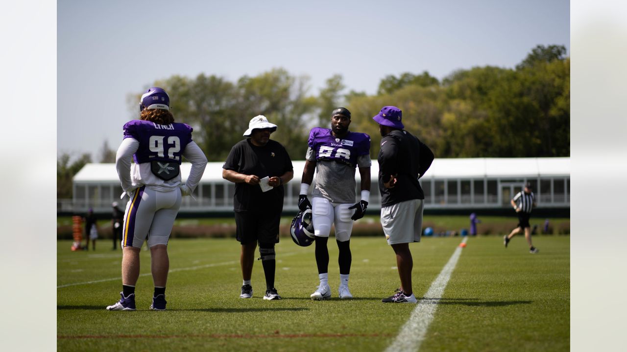 Everson Griffen Back in #97, Michael Pierce Dons #58 