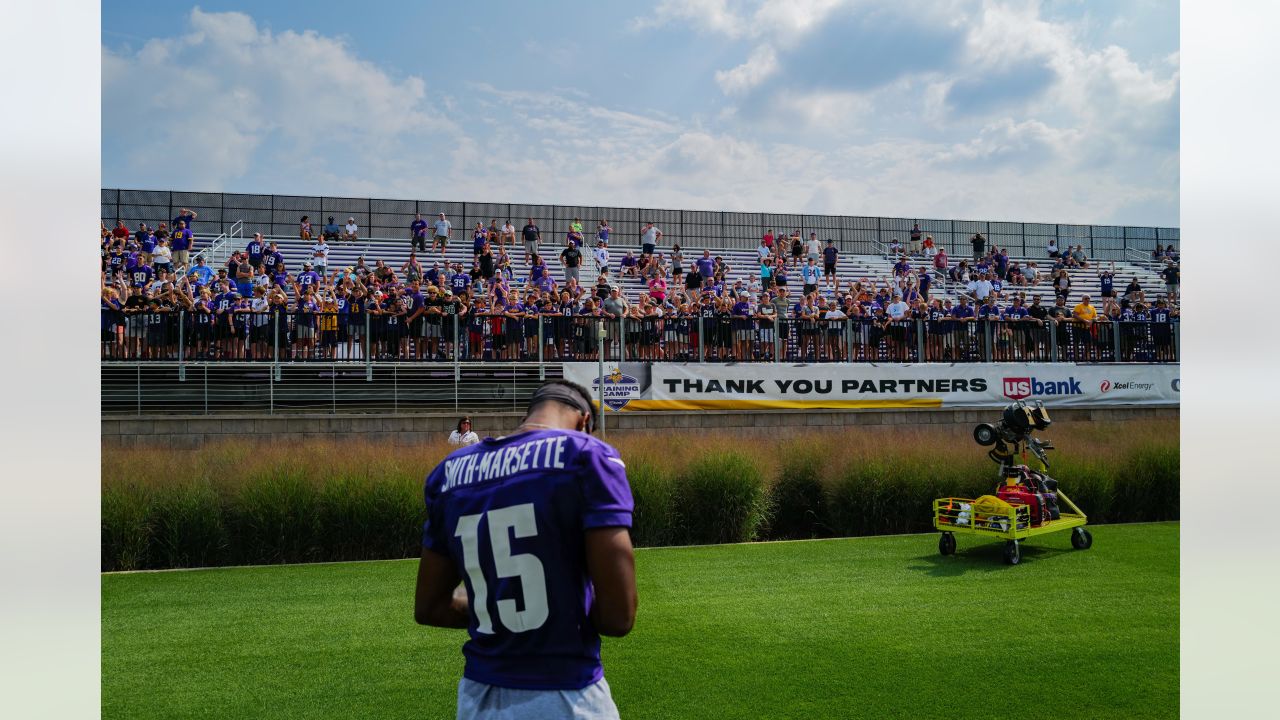 Minnesota Vikings defensive end Danielle Hunter (99) participates in NFL  training camp Wednesday, July 28, 2021, in Eagan, Minn. (AP Photo/Bruce  Kluckhohn Stock Photo - Alamy