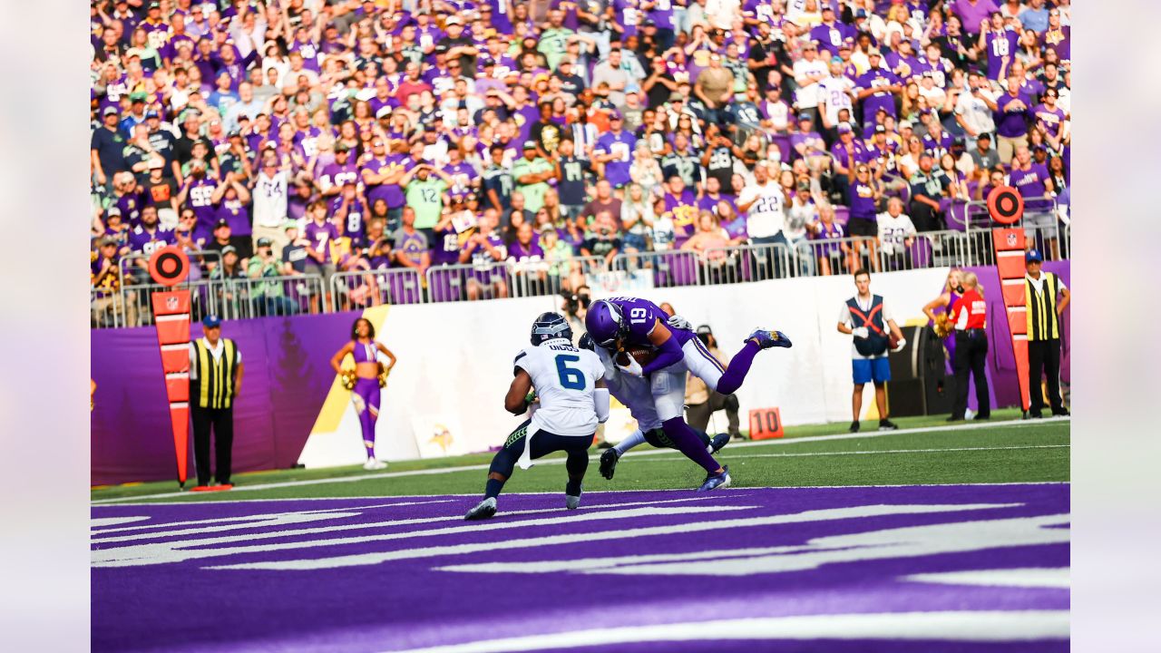 Vikings Screen Game Success Part of 3 TD Drives Against Seahawks