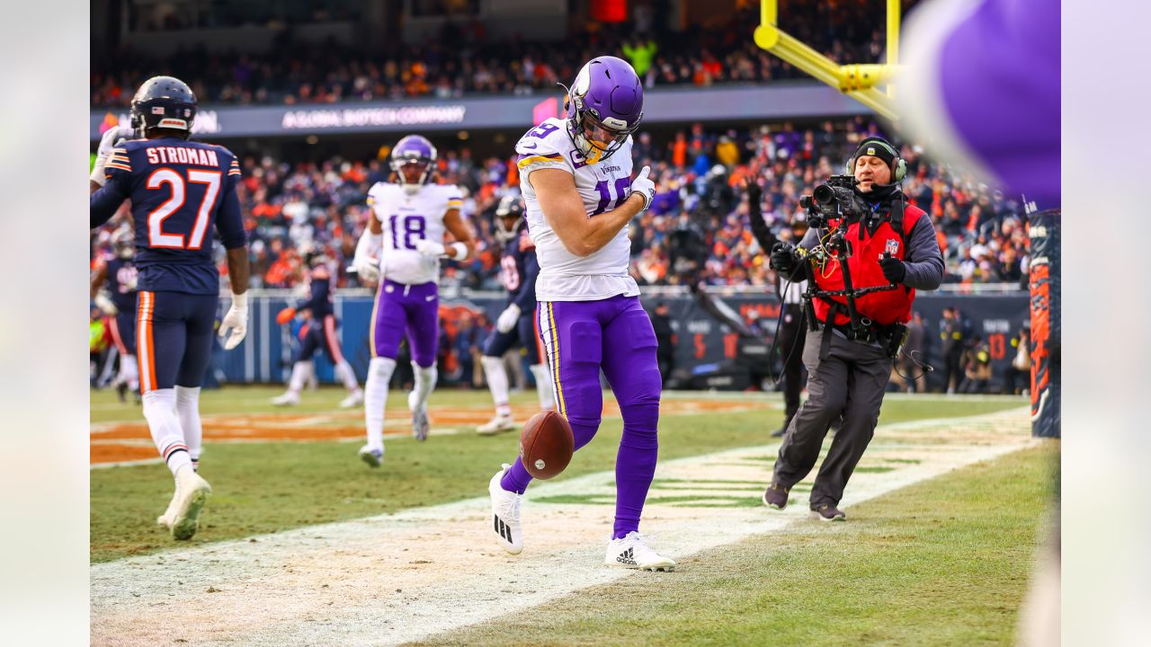 Minnesota Vikings cornerback Duke Shelley (20) in action against the New  York Jets during the second half of an NFL football game Sunday, Dec. 4,  2022 in Minneapolis. (AP Photo/Stacy Bengs Stock