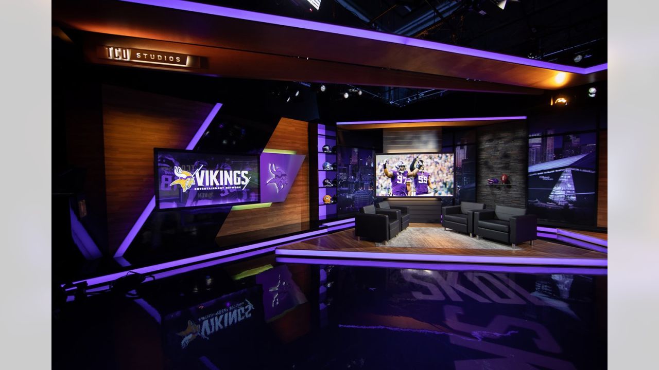 Minnesota Vikings show off TCO Studios for team TV content