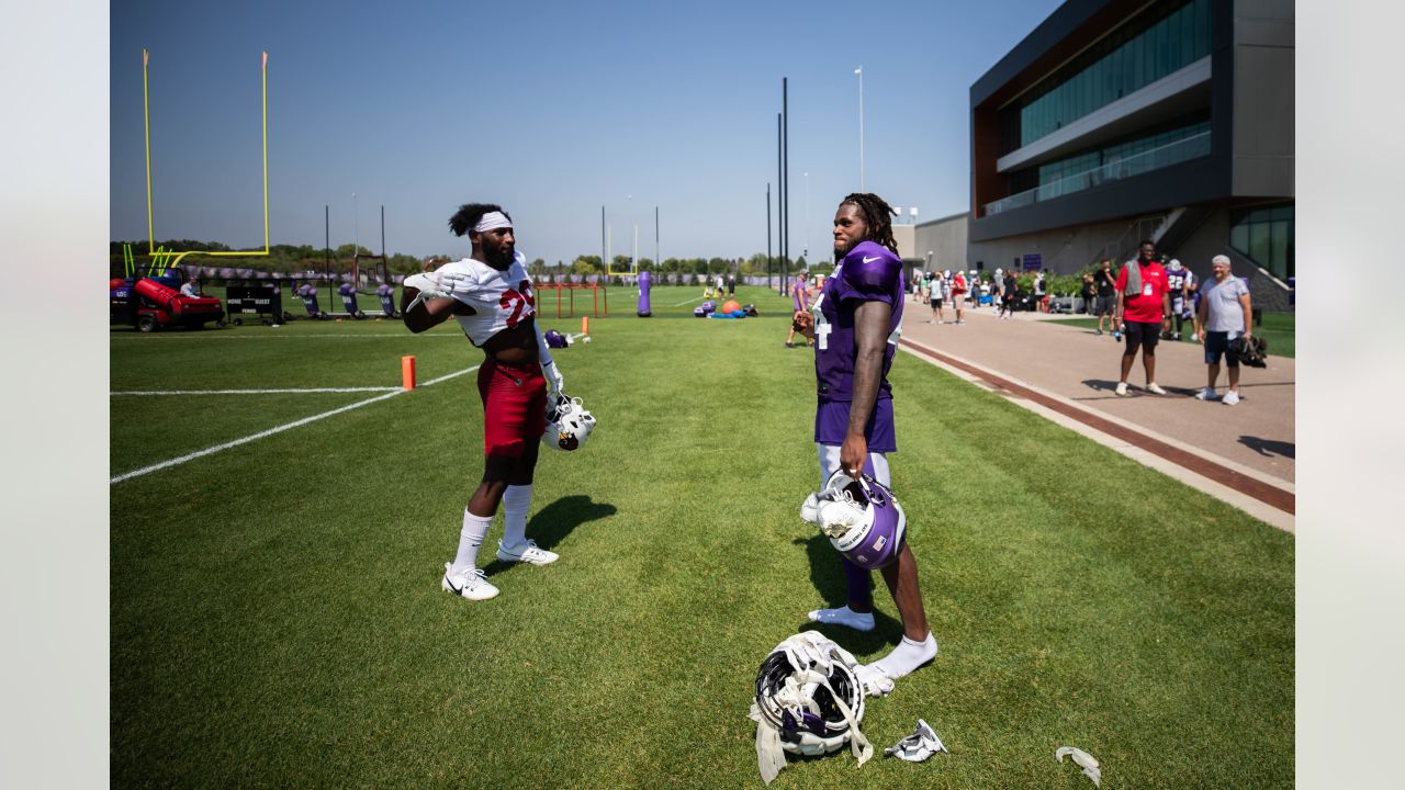 Byron Murphy making plays for Vikings in joint practices with Cardinals -  ABC News