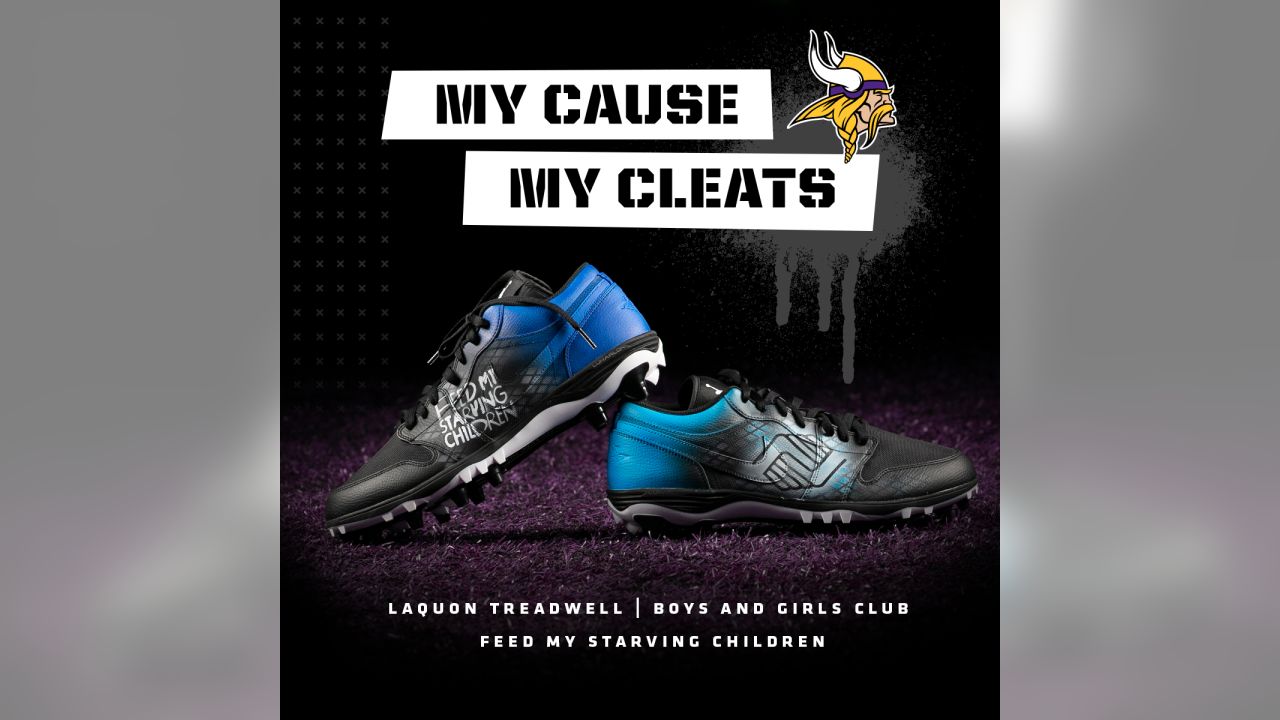 Vikings' Laquon Treadwell to don Cubs-themed cleats