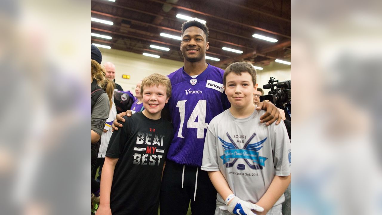 Teen Battling Cancer Inspires Vikings Stefon Diggs, Adam Thielen