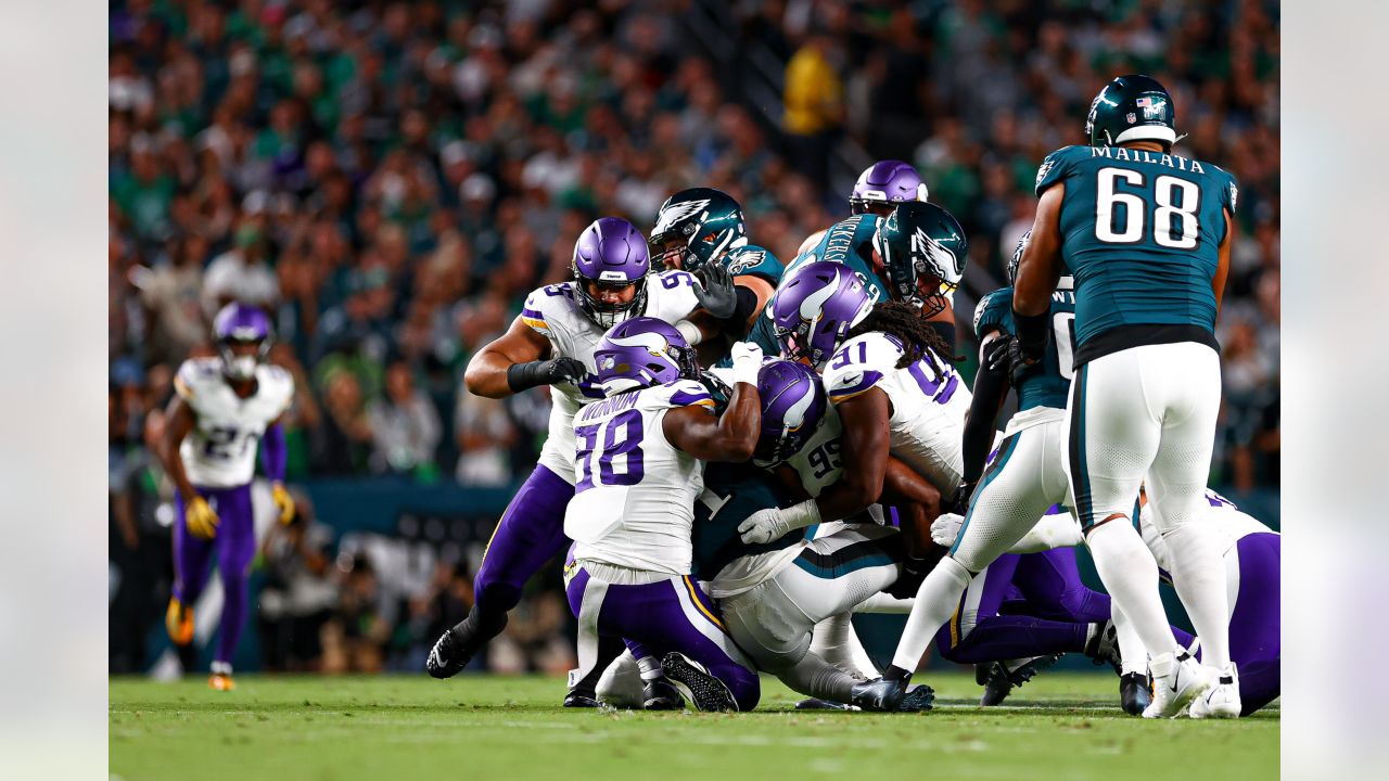 Jordan Mailata Mic'd Up at Thursday's Win vs. Houston Texans