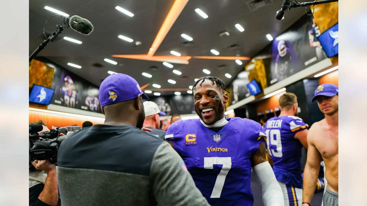 Minnesota Vikings on X: A look inside the #Vikings locker room before the  team took the field on Saturday night.  / X