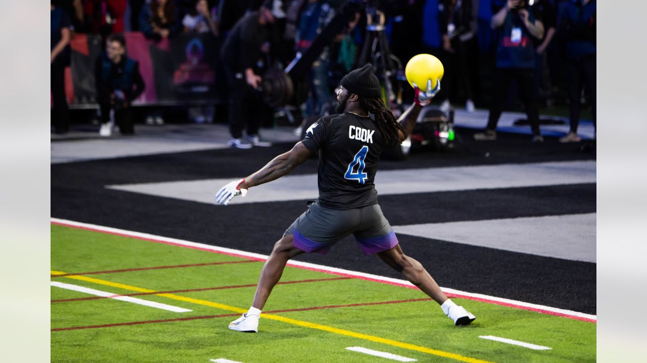 Justin Jefferson Has Clutch Dodgeball Play for NFC Win at Pro Bowl