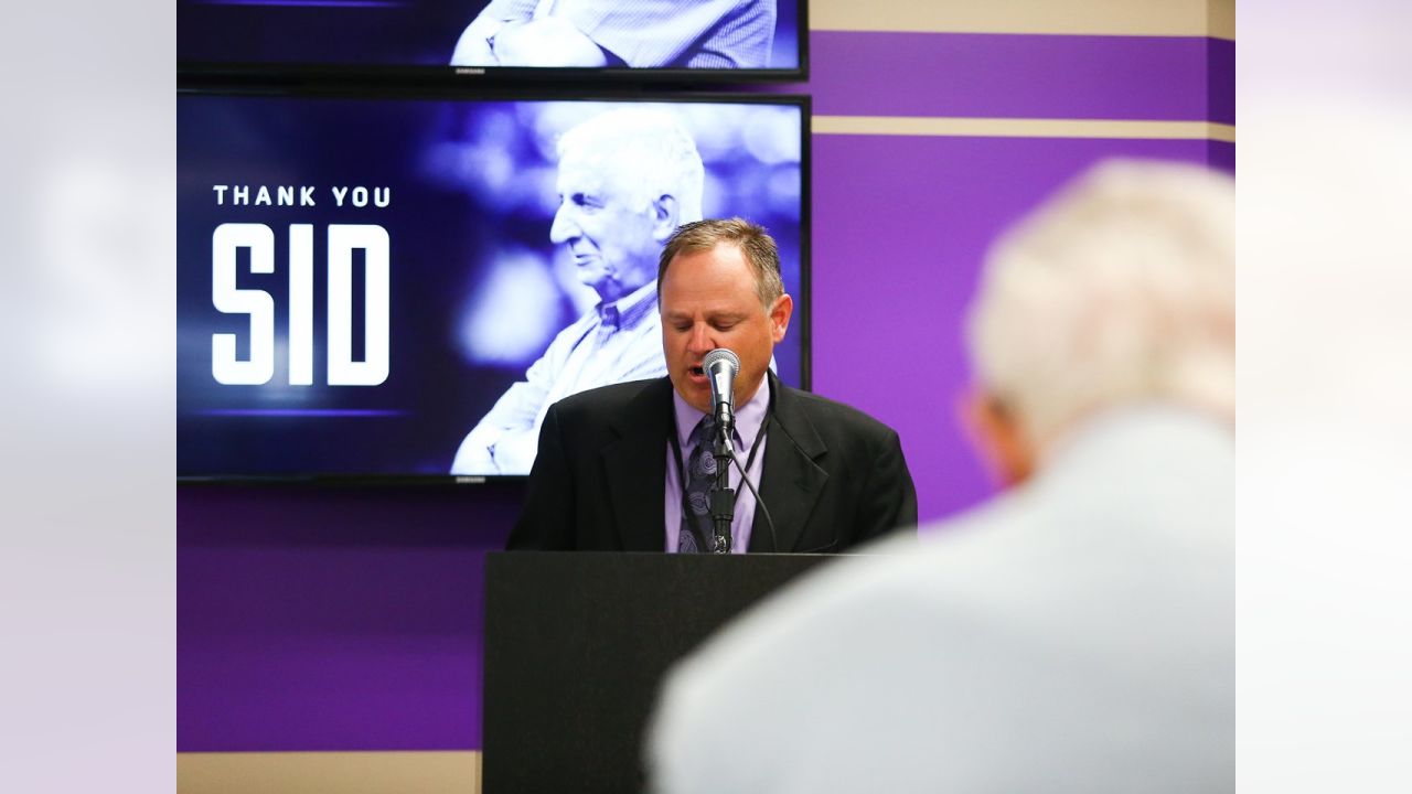 Sid Hartman Media Entrance at U.S. Bank Stadium